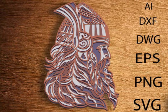 Download Viking Warrior Multilayer Svg/Viking - Svg Collection