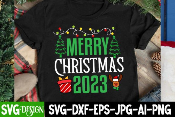 Download Merry Christmas 2023 SVG Cut File - Svg Collection