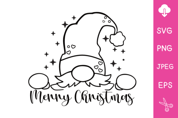 Download Cute Christmas Gnome SVG - Svg Collection