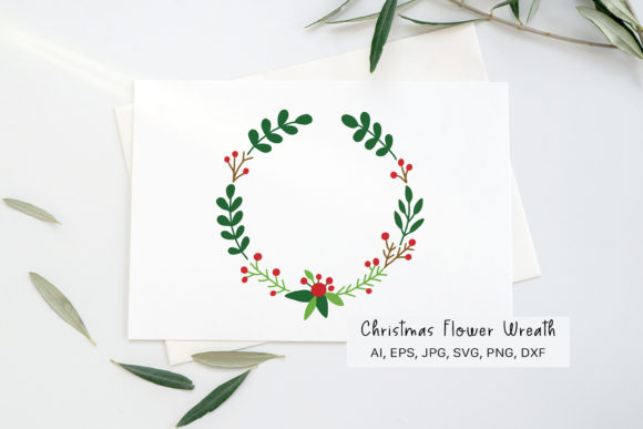 Download Holly Wreath Svg, Christmas Wreath Svg - Holly Collection