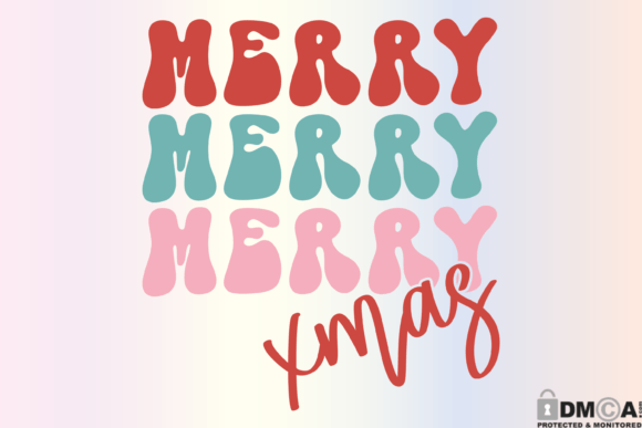 Download Merry Xmas Svg Retro Merry Christmas Png - Svg Collection