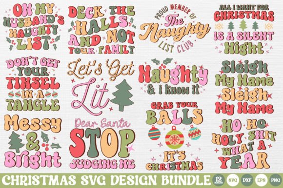 Download Funny Christmas Quotes SVG Bundle - Svg Collection