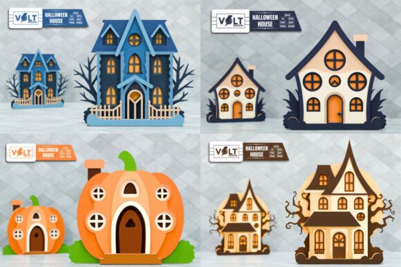 Download Halloween House SVG Laser Craft BUNDLE - Svg Collection