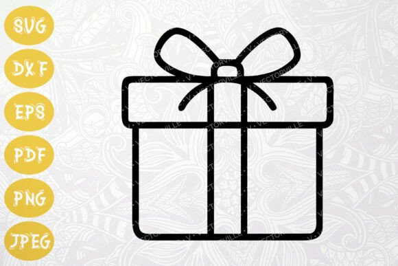 Download Gift Box Icon SVG for Holiday Crafts - Svg Collection
