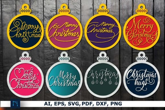 Download Layer Paper Christmas Balls SVG Bundle - Svg Collection