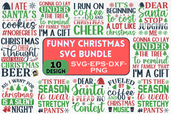 Download Funny Christmas Svg Bundle - Svg Collection