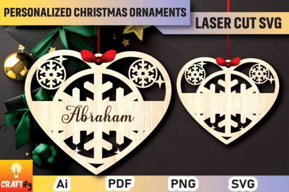 Download Personalized Christmas Ornaments SVG - Svg Collection