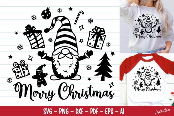 Download Merry Christmas Svg, Christmas Gnome Svg - Svg Collection