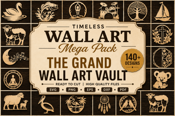 Download Timeless Wall Art Mega Pack SVG Bundle - Svg Collection