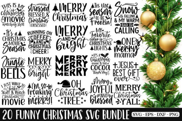 Download Funny Christmas SVG Bundle - Svg Collection