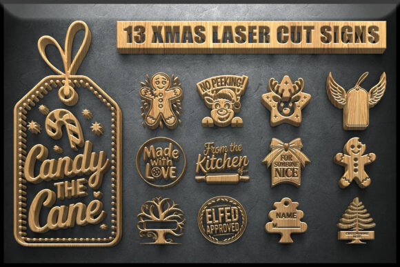 Download Christmas Sign SVG Bundle - Svg Collection