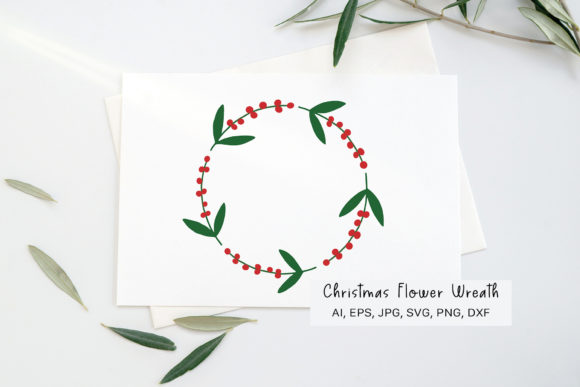 Download Holly Wreath Svg, Christmas Wreath Svg - Holly Collection