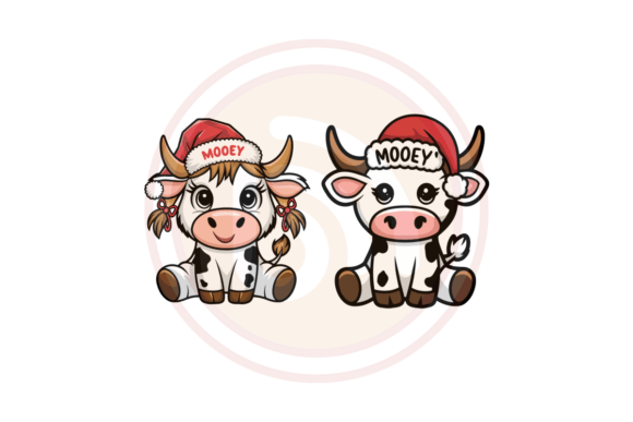 Download Cute Highland Cow Couple Christmas Svg - Svg Collection