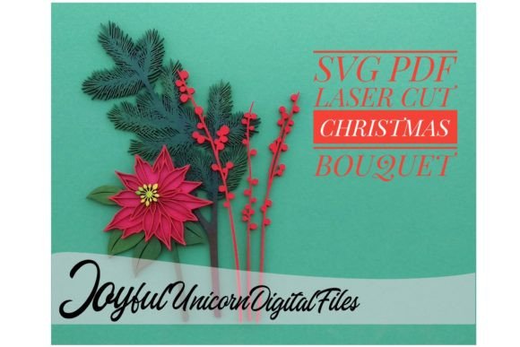 Download Poinsettia SVG Laser Cut Flower - Svg Collection
