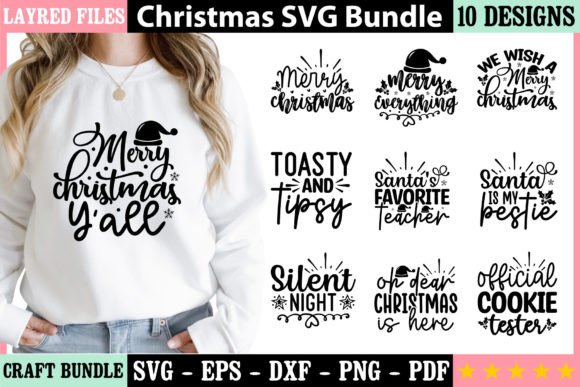 Download Christmas SVG Bundle 5 - Svg Collection