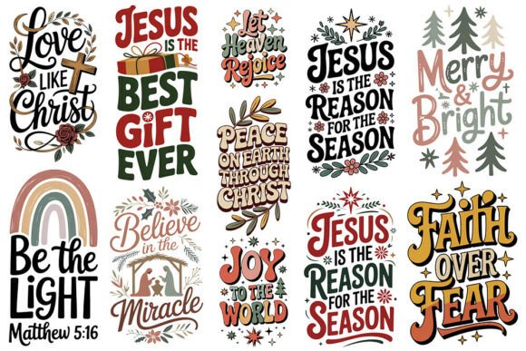 Download Christian Christmas Quotes SVG Bundle - Svg Collection