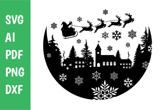 Download Christmas Scene Svg - Svg Collection