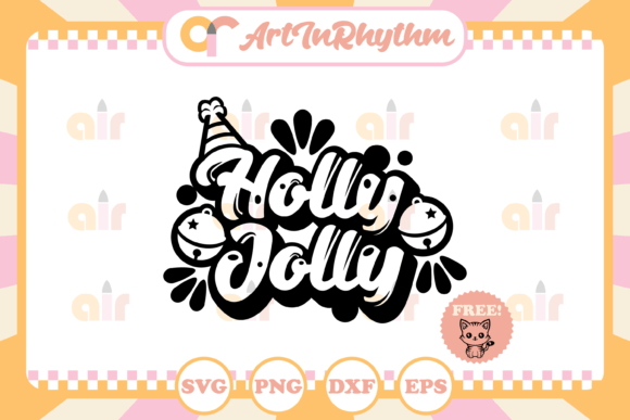 Download Holly Jolly Svg / Christmas Svg - Holly Collection