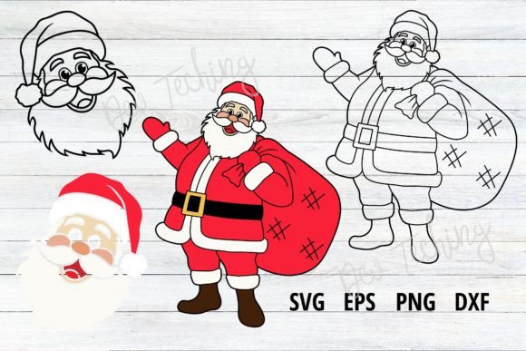 Download Santa Svg,Santa Claus Svg - Svg Collection