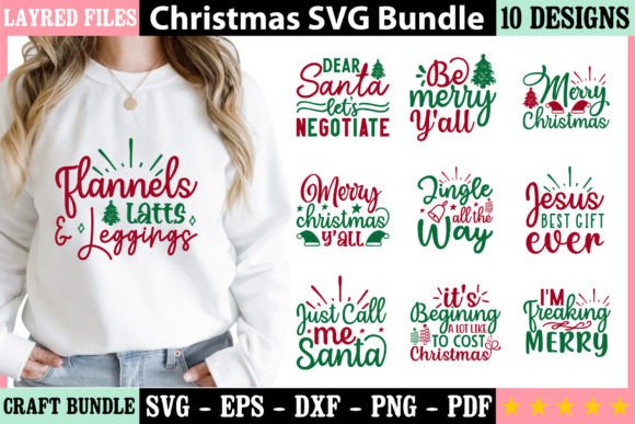 Download Christmas SVG Bundle 10 - Svg Collection