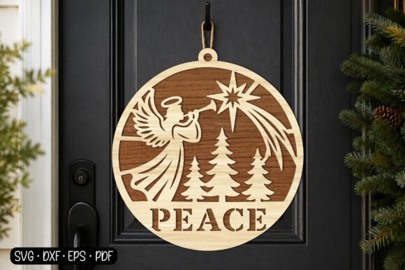 Download Christmas Angel Peace SVG - Svg Collection