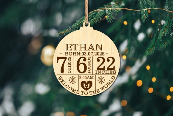Download Baby's First Christmas Ornament SVG - Svg Collection