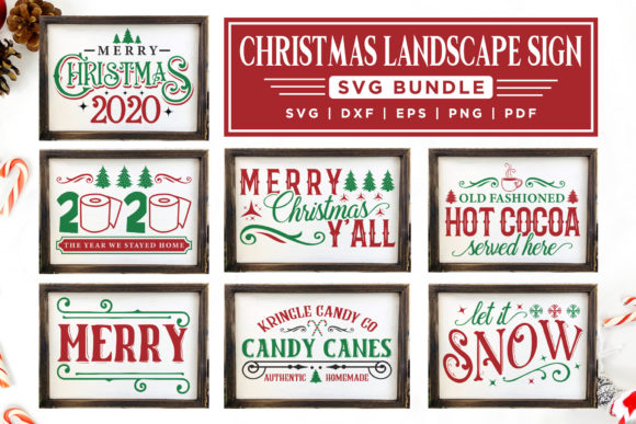 Download Christmas Sign SVG Bundle - Svg Collection
