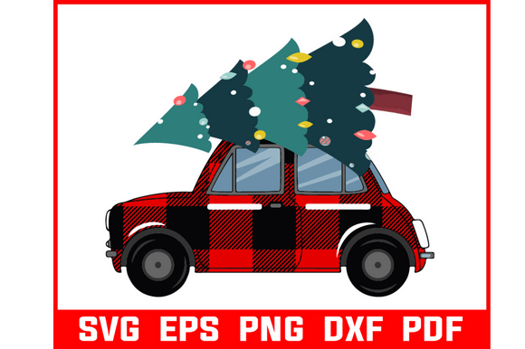 Download London Cab with Christmas Gift Svg - Svg Collection