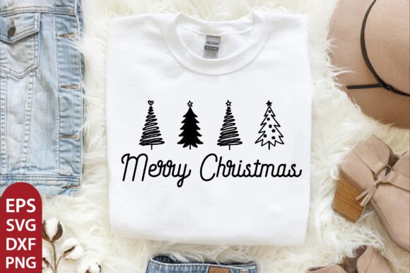 Download Merry Christmas Trees SVG - Svg Collection