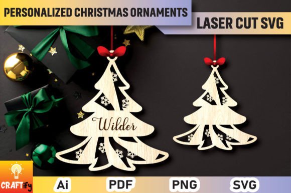 Download Personalized Christmas Ornaments SVG - Svg Collection