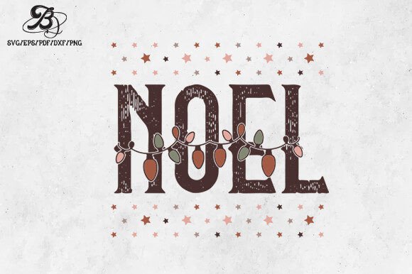 Download Boho Christmas NOEL SVG PNG Design - Svg Collection