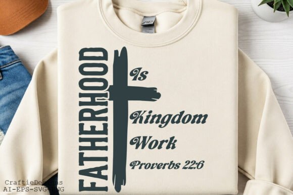 Download Fatherhood is Kingdom Work SVG - Svg Collection