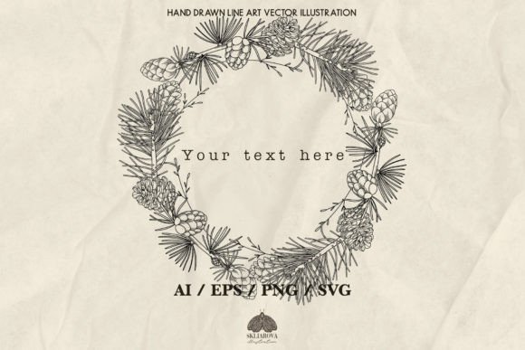 Download Fall Winter Floral Wreath Svg Png Eps - Svg Collection