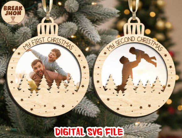 Download Baby’s First Christmas Ornament SVG - Svg Collection