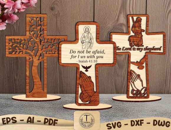 Download Christian Cross Laser Cut SVG Bundle - Svg Collection