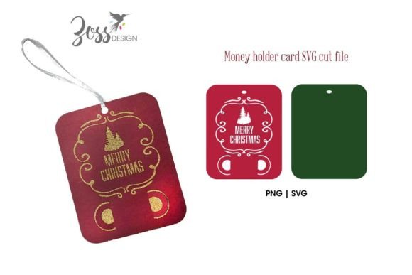 Download Merry Christmas Money Card SVG - Svg Collection
