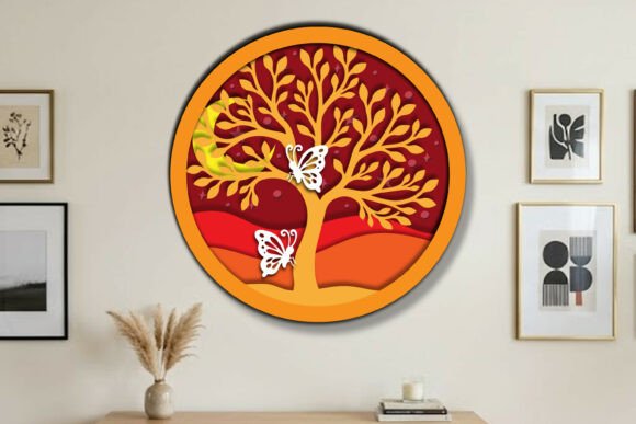 Download Layered Laser Cut 3D Wall Decor SVG - Svg Collection