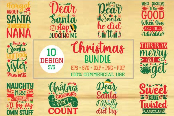Download Christmas SVG Bundle - Svg Collection