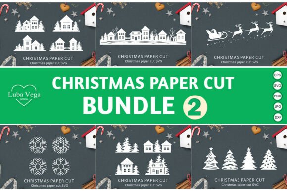 Download Bundle Christmas Window Decal SVG - Svg Collection
