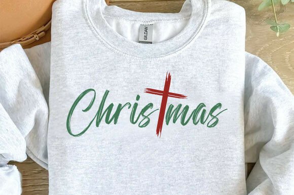 Download Christmas Cross PNG, Christmas SVG - Svg Collection