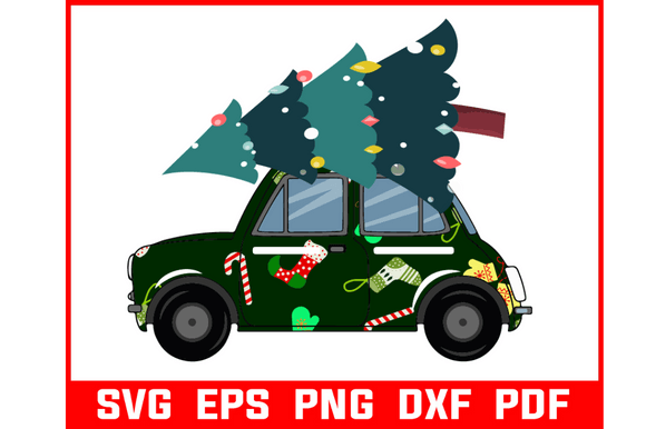 Download London Cab with Christmas Gift Svg - Svg Collection