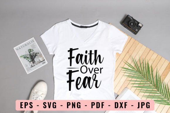 Download Faith over Fear SVG Religious SVG Files - Svg files Collection