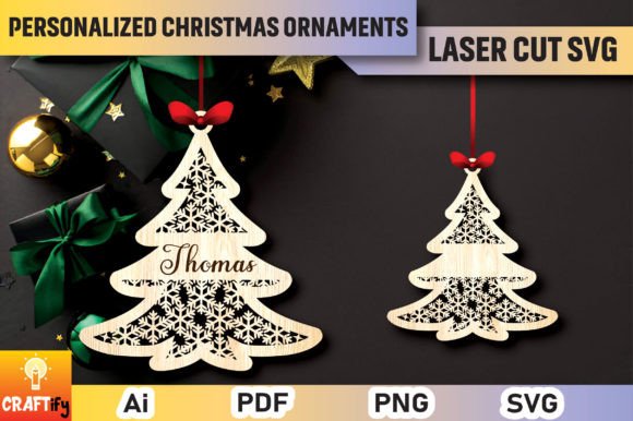 Download Personalized Christmas Ornaments SVG - Svg Collection