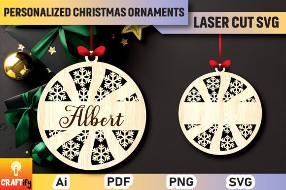 Download Personalized Christmas Ornaments SVG - Svg Collection