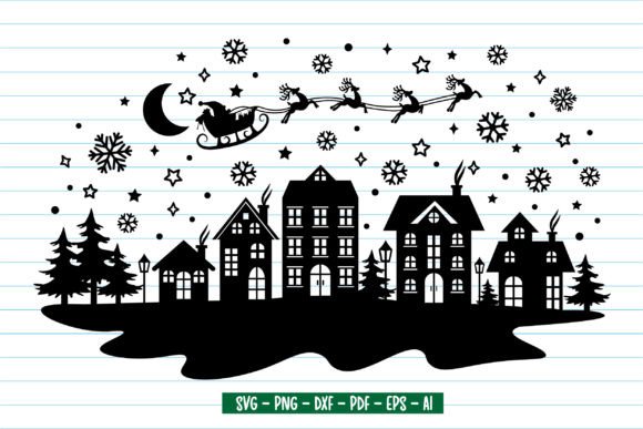 Download Christmas Svg, Christmas Scene Svg - Svg Collection