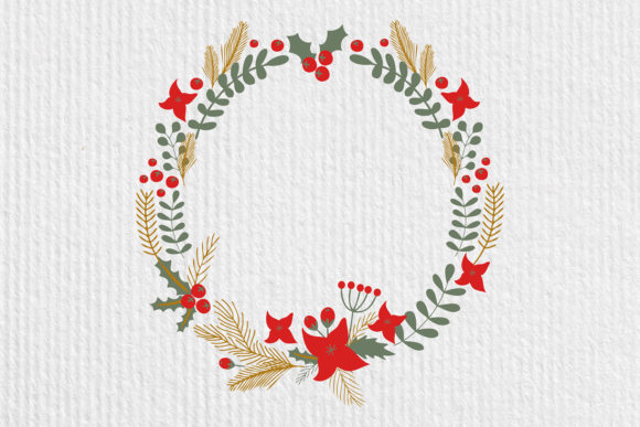 Download Winter Wreath SVG, Berries, Leaves - Winter wreath svg Collection