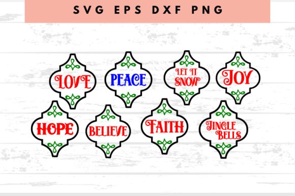 Download Christmas Arabesque Tile Bundle - Christmas arabesque tile Collection