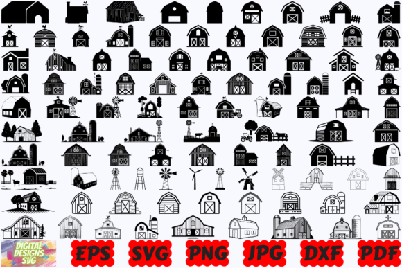 Download Barn SVG | Farm Barn SVG | Farmhouse SVG - Svg Collection