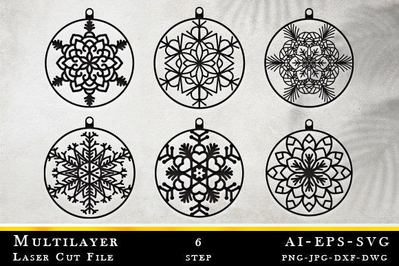 Download Laser Cut Christmas Ball SVG. - Svg Collection