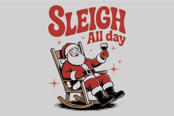 Download Funny Vintage Santa Claus SVG -Retro Chr - Svg Collection